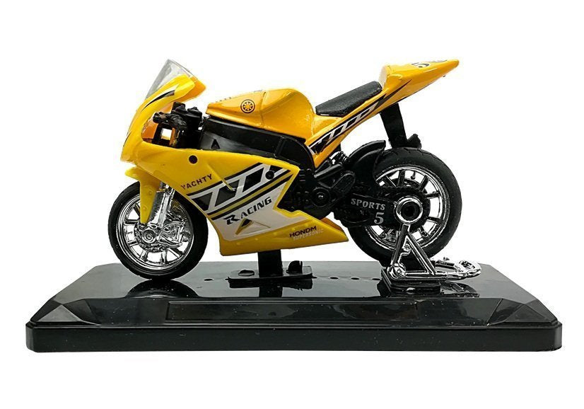 Sportinis motociklas su garsais 1:18 (4 spalvos)