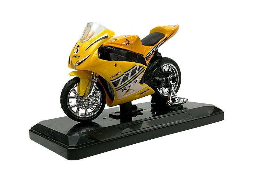 Sportinis motociklas su garsais 1:18 (4 spalvos)