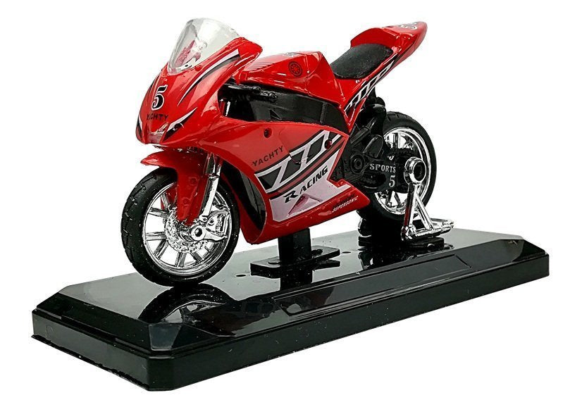 Sportinis motociklas su garsais 1:18 (4 spalvos)