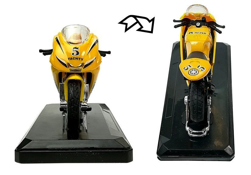 Sportinis motociklas su garsais 1:18 (4 spalvos)