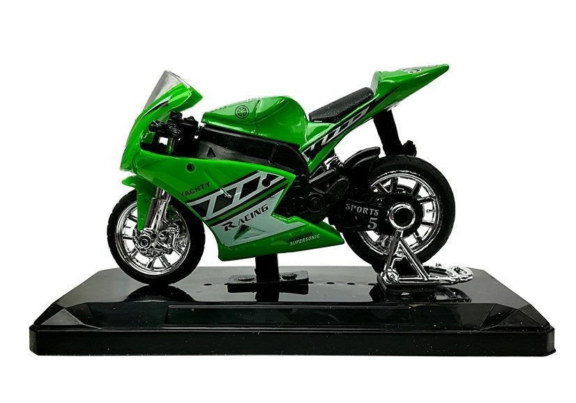 Sportinis motociklas su garsais 1:18 (4 spalvos)