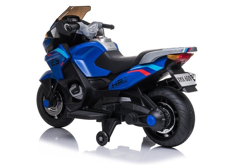 Elektrinis vaikiškas motociklas XMX609 mėlynas