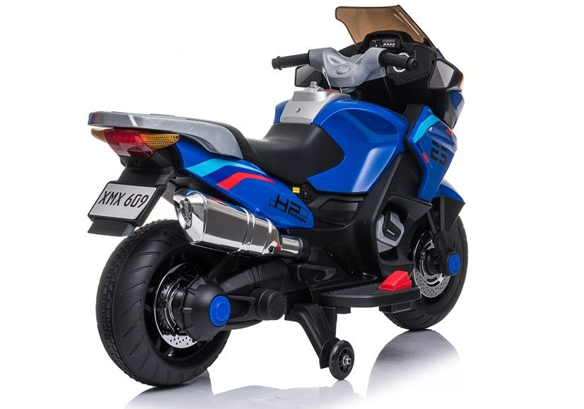 Elektrinis vaikiškas motociklas XMX609 mėlynas