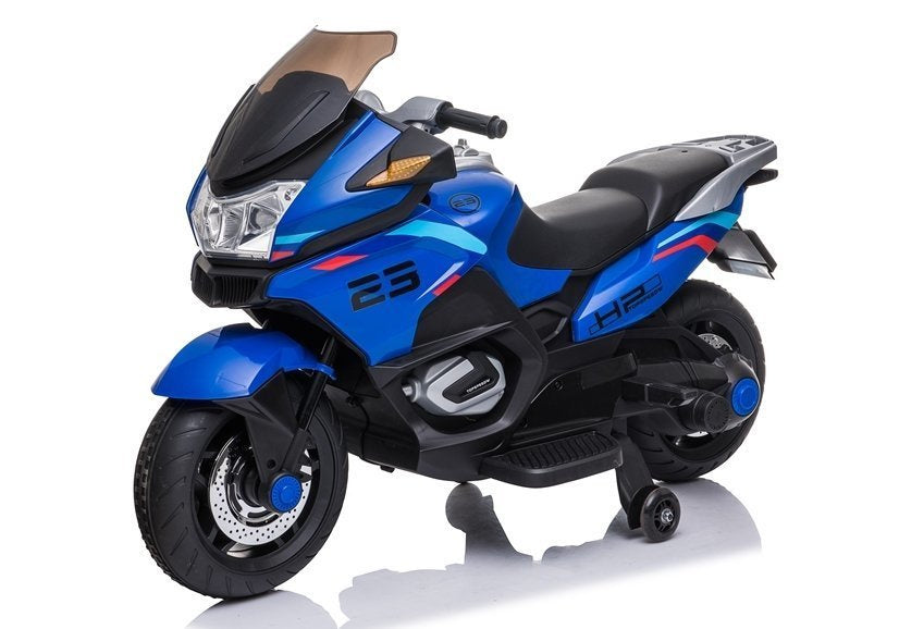 Elektrinis vaikiškas motociklas XMX609 mėlynas