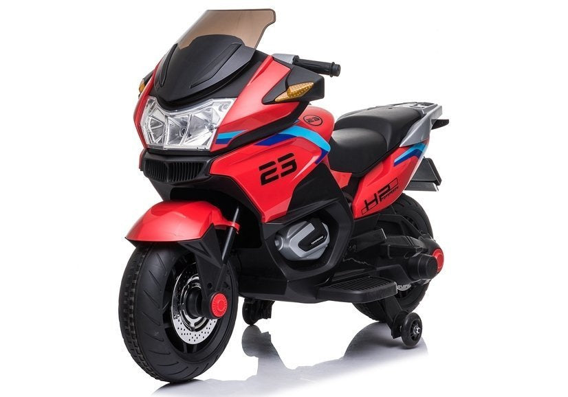 Elektrinis vaikiškas motociklas XMX609 raudonas