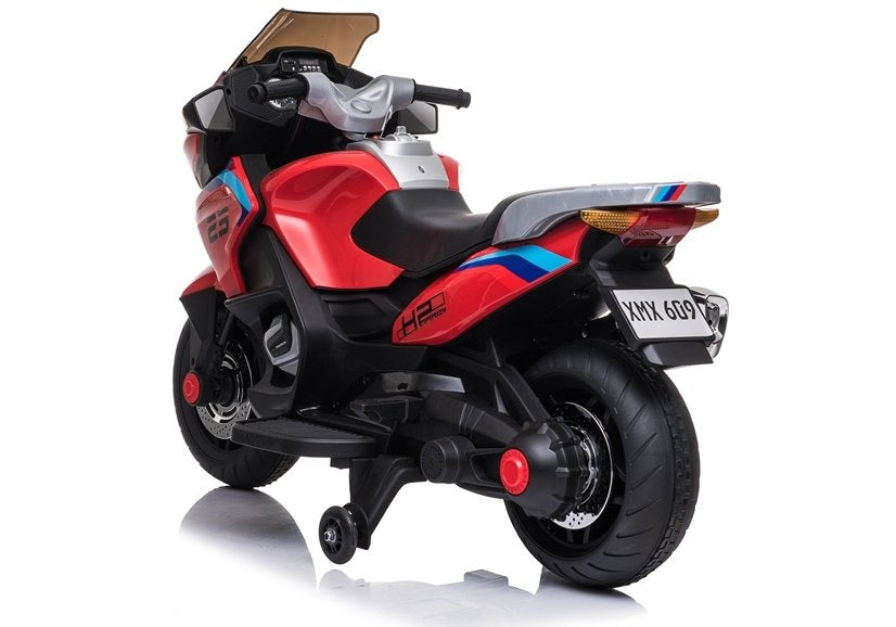 Elektrinis vaikiškas motociklas XMX609 raudonas