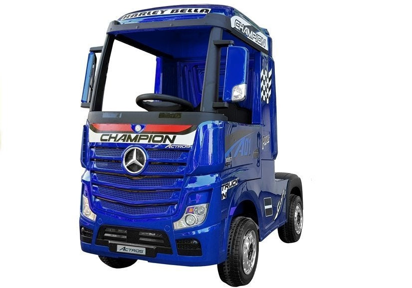 Elektromobilis Mercedes Actros mėlynas MP4