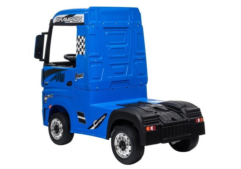 Elektromobilis Mercedes Actros mėlynas MP4