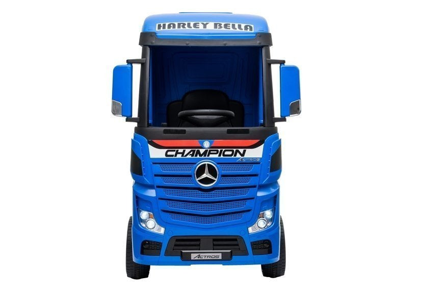 Elektromobilis Mercedes Actros mėlynas MP4