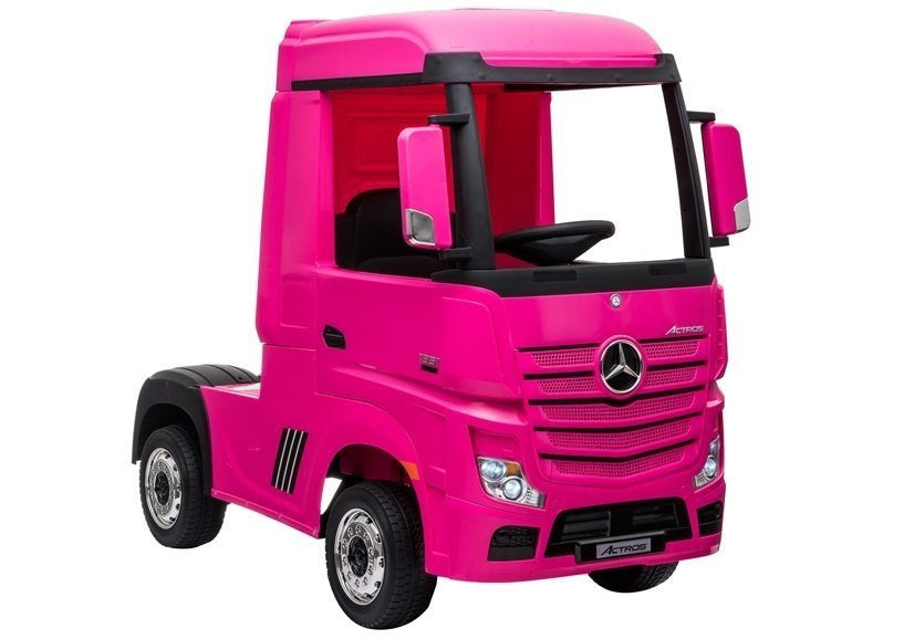 Elektromobilis Mercedes Actros rožinis 4x4