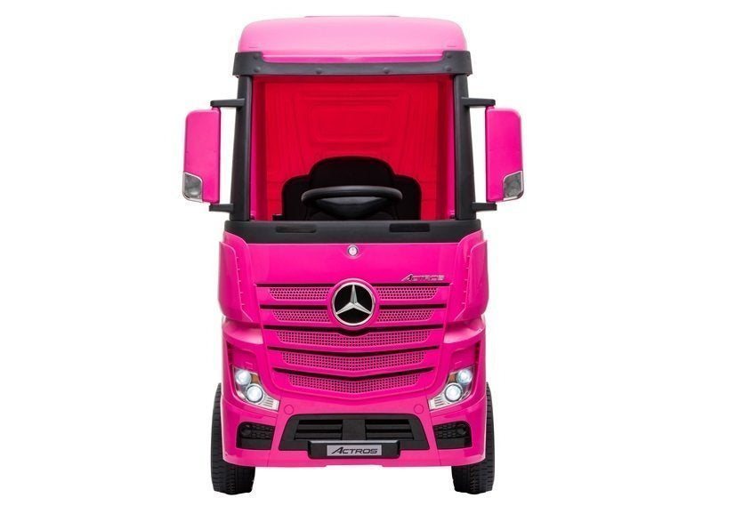 Elektromobilis Mercedes Actros rožinis 4x4