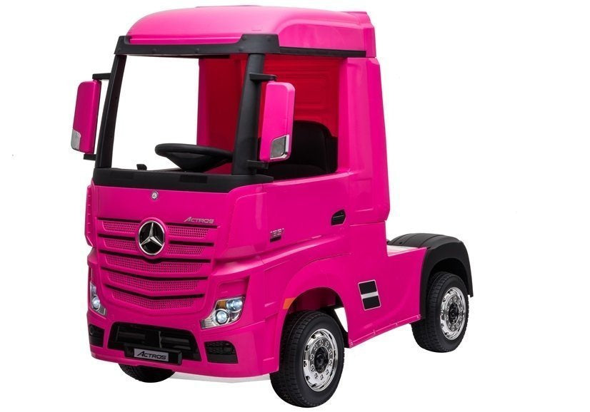 Elektromobilis Mercedes Actros rožinis 4x4