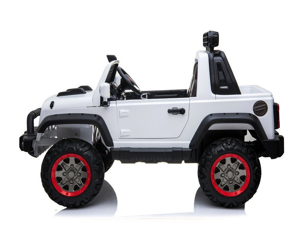 Elektrinis vaikiškas automobilis YSA023 baltas 24V