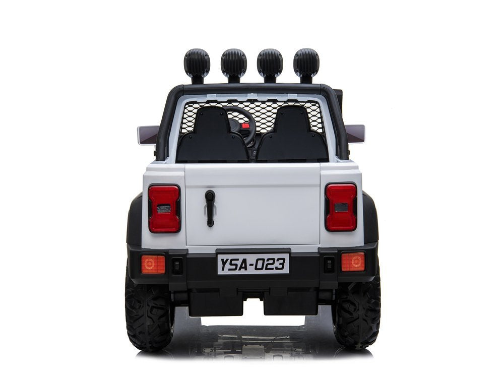 Elektrinis vaikiškas automobilis YSA023 baltas 24V
