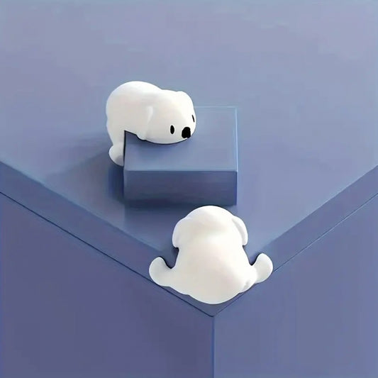 4vnt. Šuns formos apsauga baldų kampams