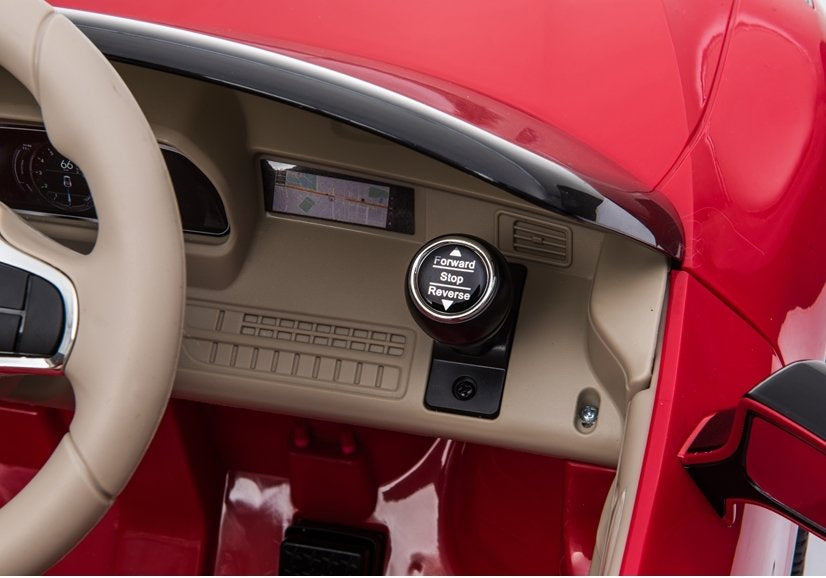 Elektrinis vaikiškas automobilis „Lexus JE1618“ raudonas, dažytas