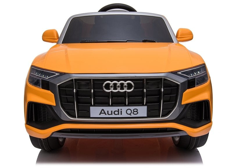 Elektrinis vaikiškas automobilis „Audi Q8“ JJ2066 geltonas, dažytas