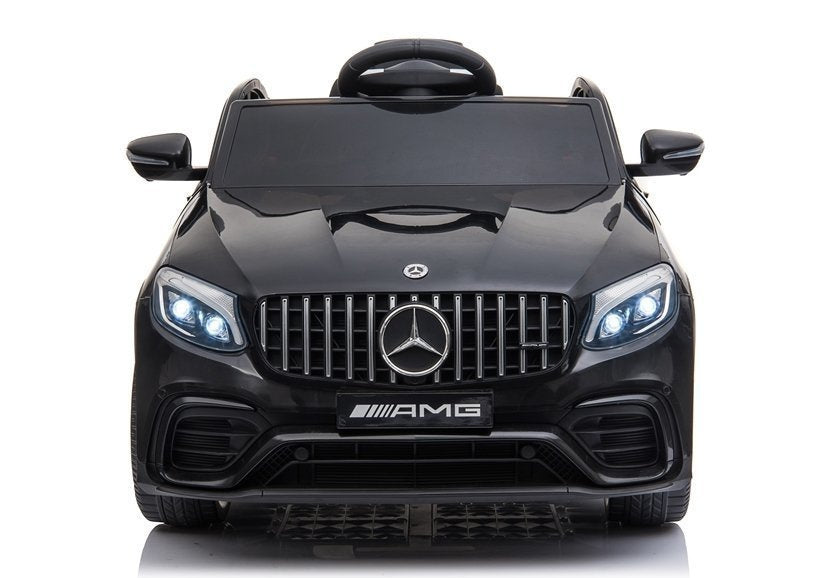 Elektrinis vaikiškas automobilis „Mercedes QLS-5688“ 4x4 juodas, dažytas