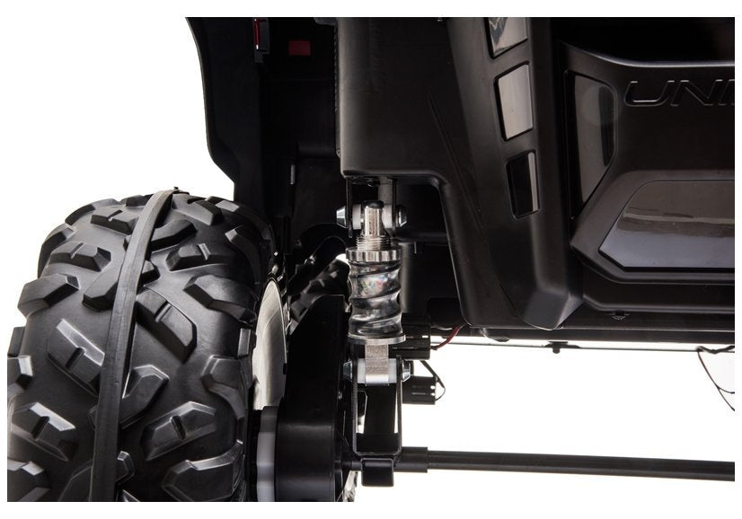 Elektrinis vaikiškas automobilis „Mercedes Unimog S“ baltas