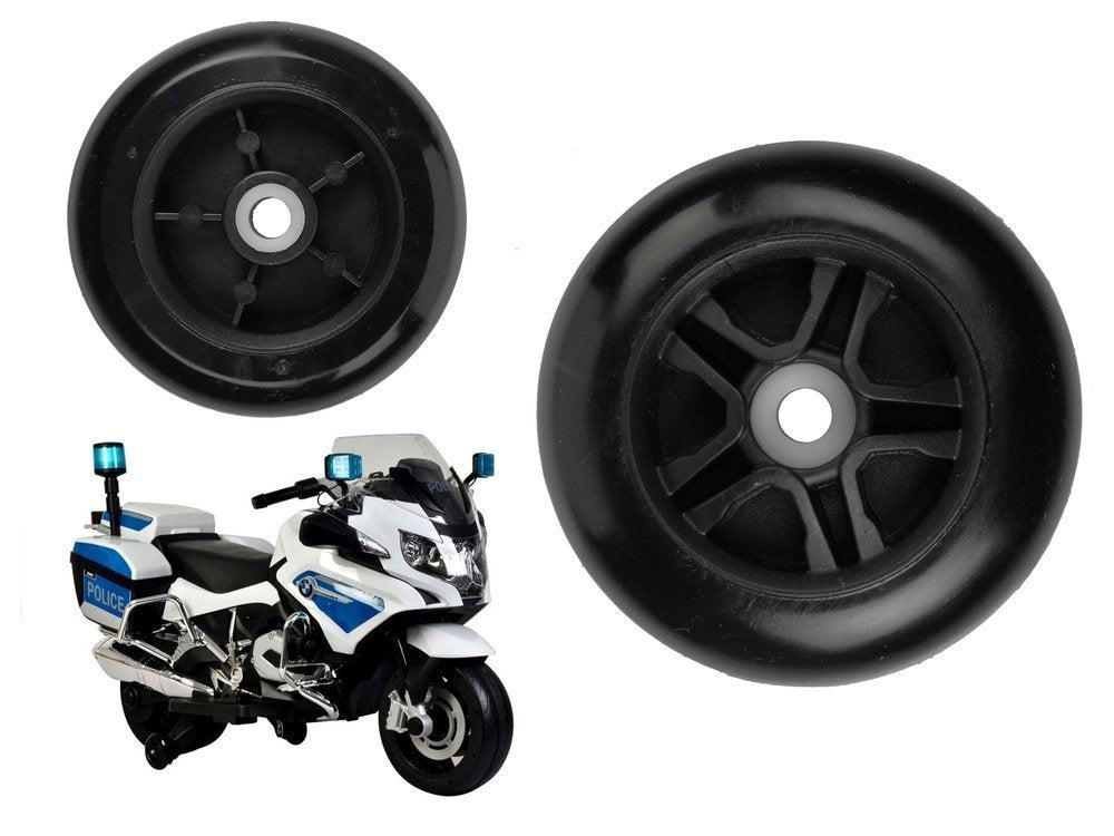 Papildomi stabilizavimo ratukai elektriniam motociklui „BMW R1200“