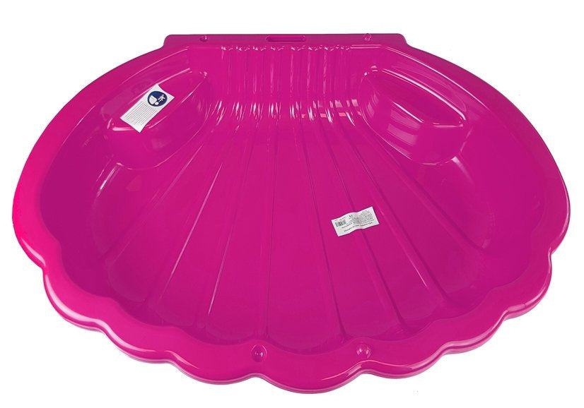 Smėlio dėžė–baseinas 2in1 „Shell“ rožinė 110 cm 2075