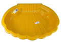 Smėlio dėžė–baseinas 2in1 „Shell“ geltona 110 cm 2075