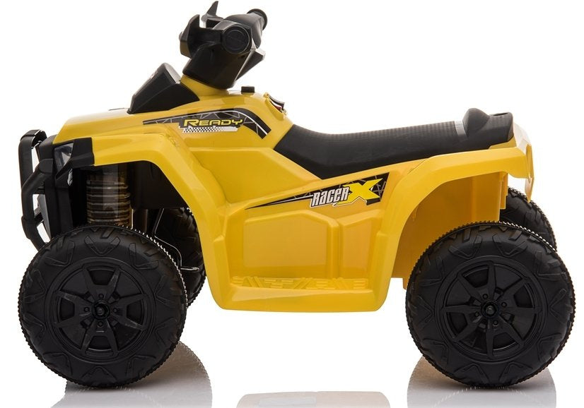 XH116 elektrinis vaikiškas keturratis (geltonas)