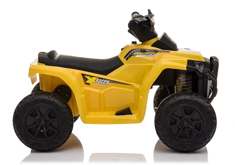 XH116 elektrinis vaikiškas keturratis (geltonas)