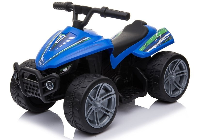 TR1805 elektrinis vaikiškas keturratis (mėlynas)