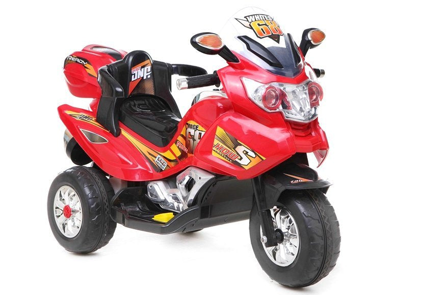 PB378 elektrinis vaikiškas motociklas (raudonas)