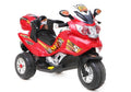 PB378 elektrinis vaikiškas motociklas (raudonas)