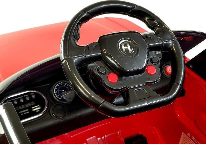 HL1638 elektrinis vaikiškas automobilis (raudonas)