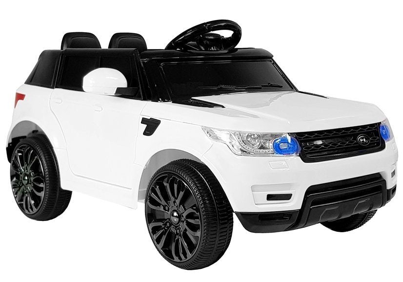 HL1638 elektrinis vaikiškas automobilis (baltas)