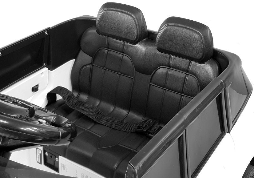 HL1638 elektrinis vaikiškas automobilis (baltas)