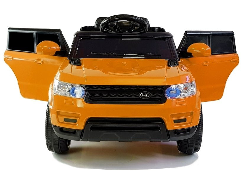 HL1638 elektrinis vaikiškas automobilis (oranžinis)