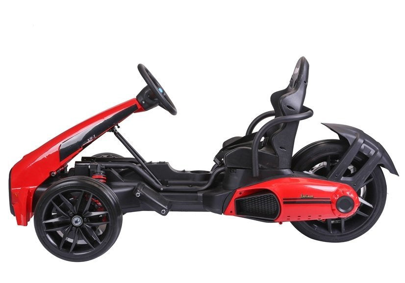 Elektrinis „ride-on“ kartingas CH9939 raudonas
