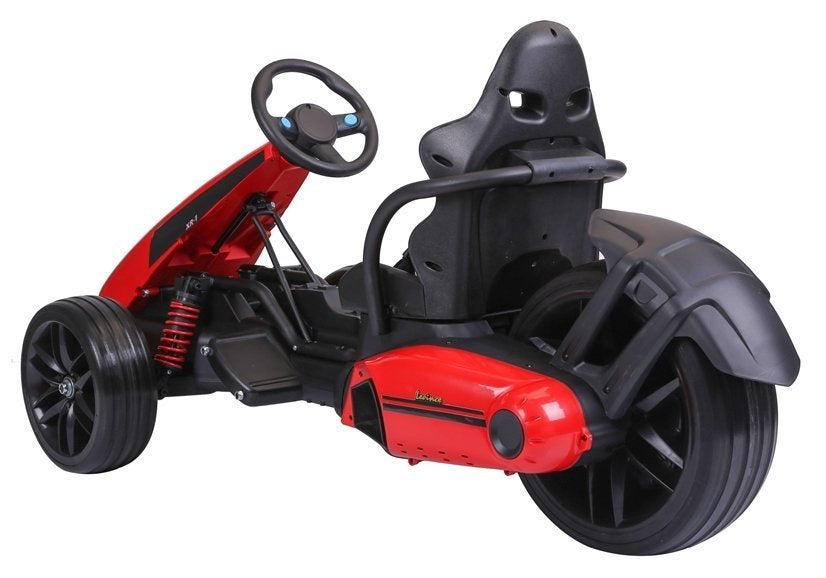 Elektrinis „ride-on“ kartingas CH9939 raudonas