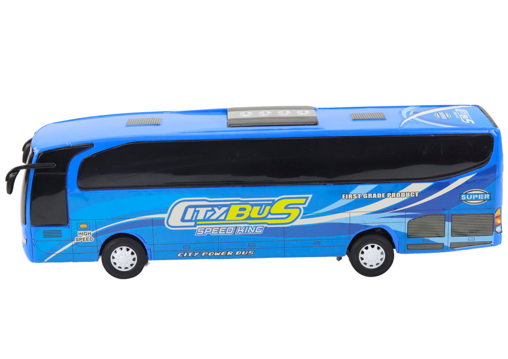Miesto autobusas mėlynas modelis 54 cm