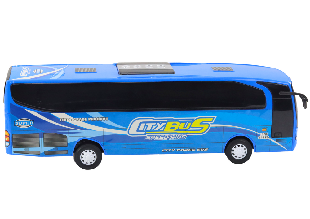 Miesto autobusas mėlynas modelis 54 cm