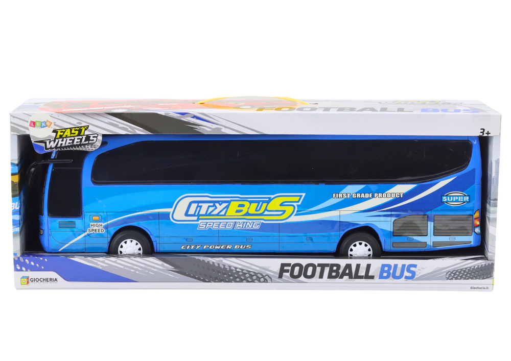 Miesto autobusas mėlynas modelis 54 cm