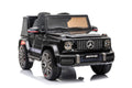 Elektrinis automobilis „Mercedes G63“, juodas