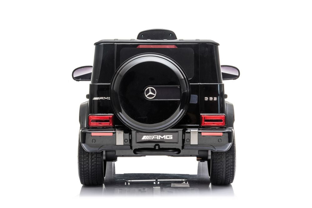 Elektrinis automobilis „Mercedes G63“, juodas