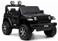 Elektrinis visureigis Jeep Rubicon 4x4, juodas