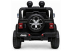 Elektrinis visureigis Jeep Rubicon 4x4, juodas