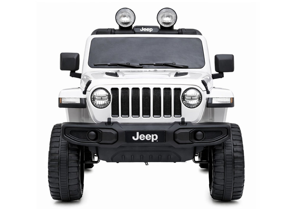 Elektrinis visureigis Jeep Rubicon 4x4, baltas