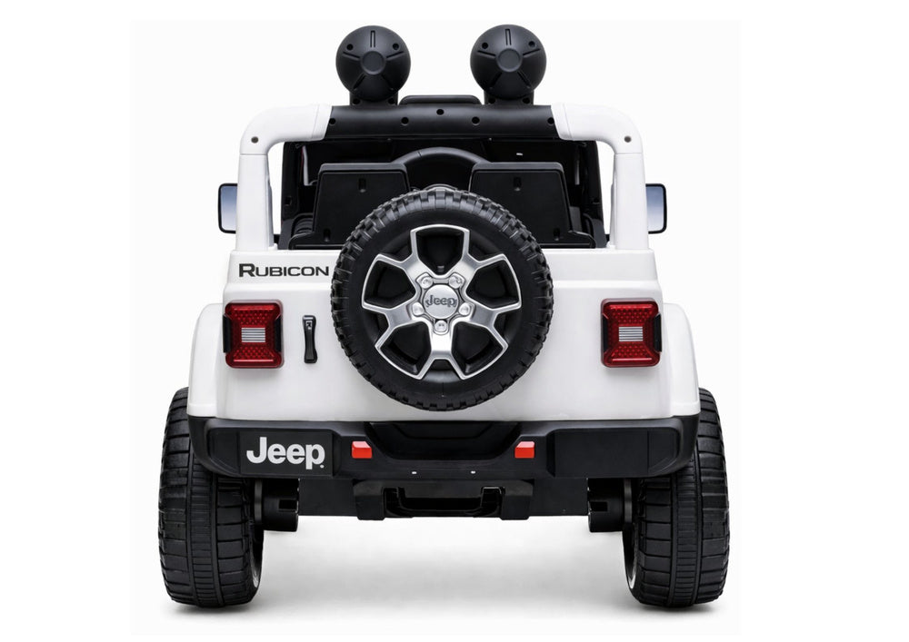 Elektrinis visureigis Jeep Rubicon 4x4, baltas