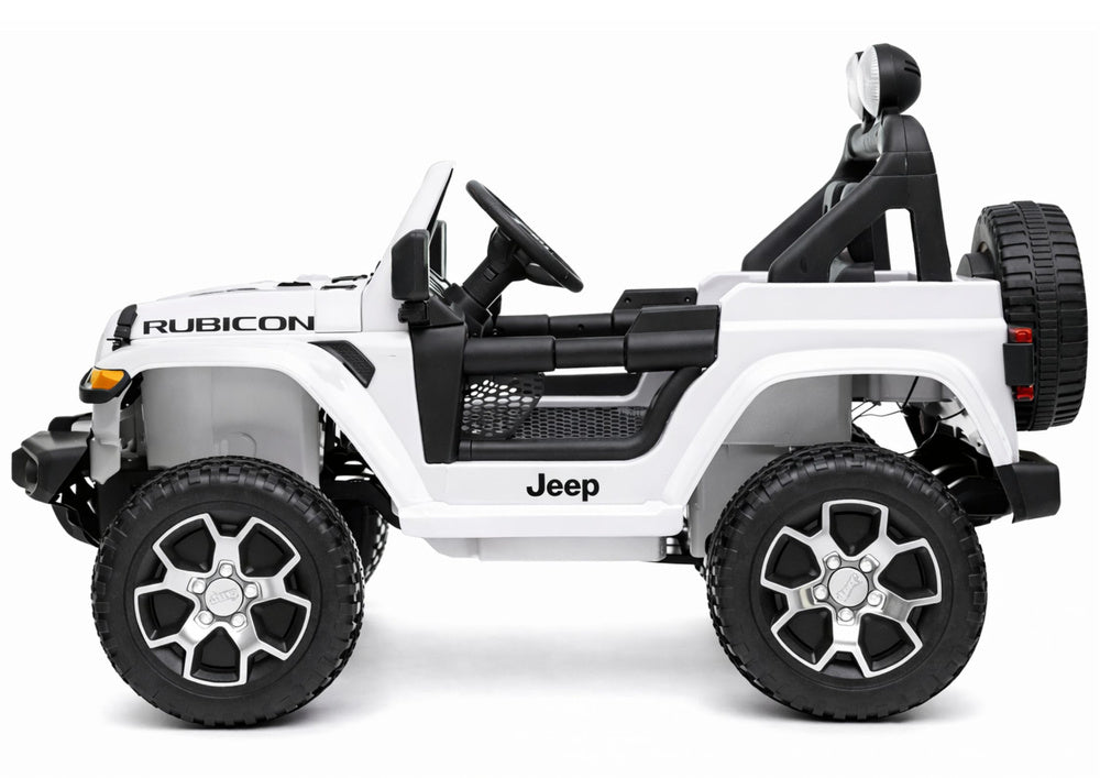 Elektrinis visureigis Jeep Rubicon 4x4, baltas