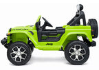 Elektrinis visureigis Jeep Rubicon 4x4, žalias