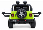 Elektrinis visureigis Jeep Rubicon 4x4, žalias