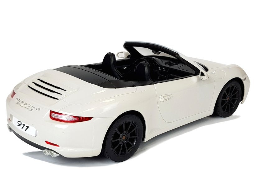 Nuotoliniu būdu valdomas „Porsche 911 Carrera S“ Rastar 1:12, baltas